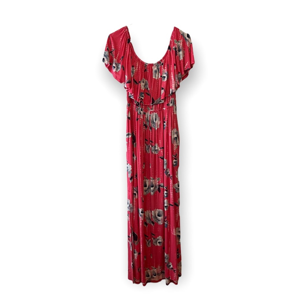 Floral maxi dress